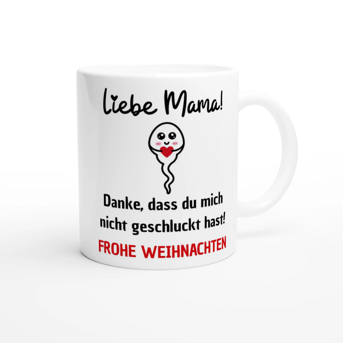 Lustige Weihnachtstassen – Weihnachtsgeschenk für Mama & Papa – GeschenkTasse