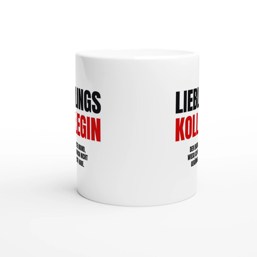 Tasse Lieblingskollegin seitlich