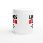 Tasse Lieblingskollegin seitlich