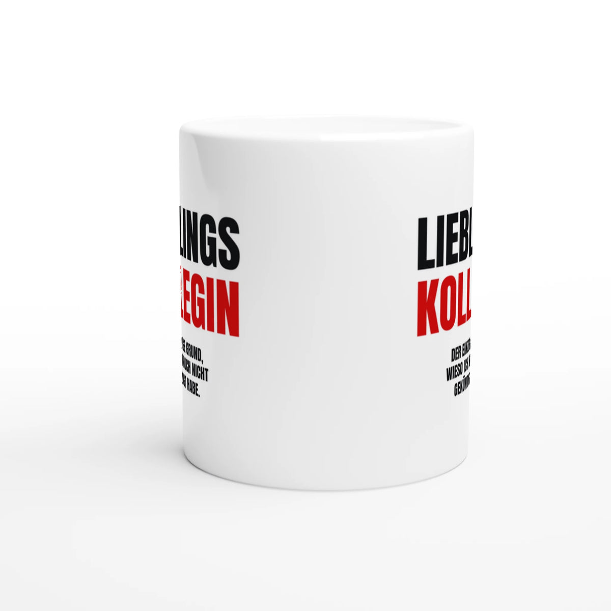 Tasse Lieblingskollegin seitlich
