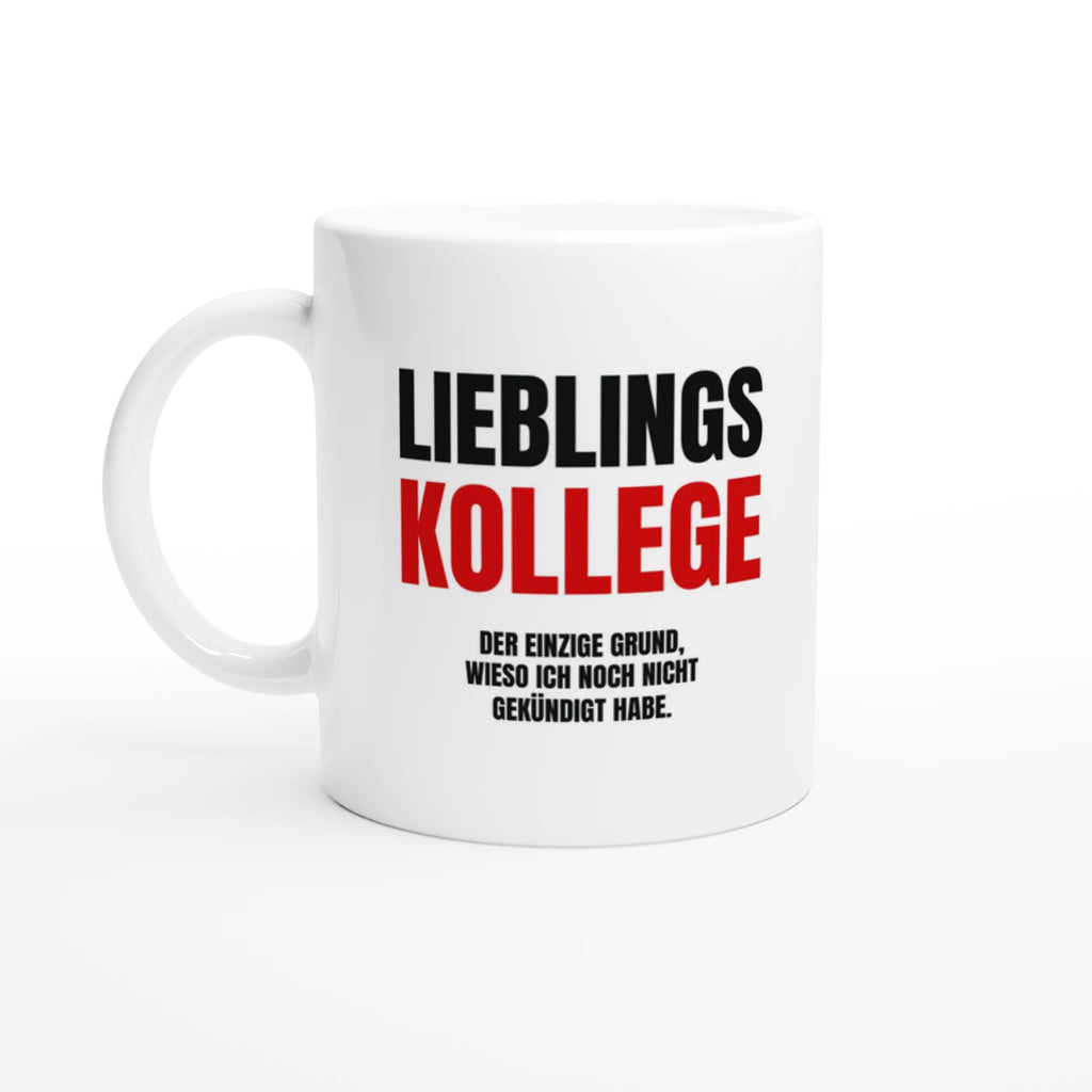 Tasse Lieblingskollege seitlich